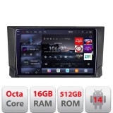 Navigatie Seat Arona 2017+ Android radio gps internet 8 core QLED 2K 16+512GB 360 Edotec