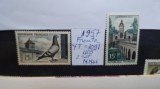 1957-Franta YT=1091,1105 2 set MNH, Nestampilat