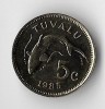 Moneda 5 cents 1985 - Tuvalu, Australia si Oceania, Cupru-Nichel