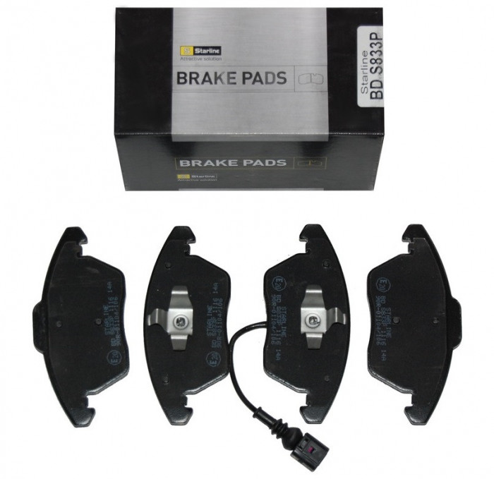 Set Placute Frana Fata Starline Seat Altea XL 2006&rarr; S BD S833P