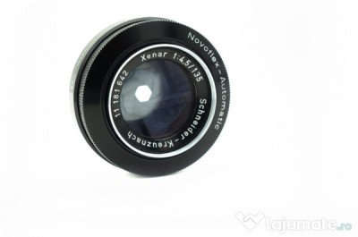 Obiectiv Schneider kreuznach Xenar 135mm f4.5 montura L39 foto