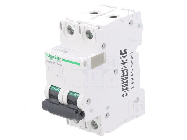 &Icirc;ntrerupător de Supracurent 500VDC 4A 2P C