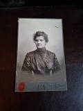 Fotografie Cabinet Portret Femeie Resicza - Fay Marton
