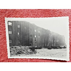 Fotografie, cladire bombardata, al doilea razboi mondial