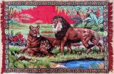 Familie de lei - carpetă persană originala vintage 170 x 120 cm, produsă din l&acirc;nă autentică