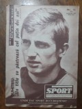 Revista Sport nr. 16 / 1967, reportaj Rapid / CSP