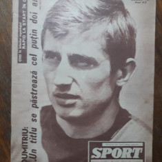 Revista Sport nr. 16 / 1967, reportaj Rapid / CSP