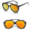 Ochelari Soare Model Unicat Unisex - POLIGON DESIGN - UV400, Protectie UV - 1, Protectie UV 100%, Plastic