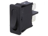 Comutator Rocker SPST OFF-ON 6A 250V Negru IP40