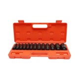 Trusa chei tubulare de impact lungi 10-32mm, patrat 1/2 inch Cr-Mo 13 piese Breckner Germany