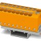 Conector pe șină 32A, 19 borne