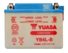 Yuasa baterie scuter YB4L-B 121x71x93 12V 4Ah 56A Aprilia Yamaha foto