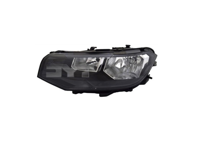 Far VW T-CROSS, 01.2019-, partea stanga, TYC, H7+H7; electrical; cu motor; halogen,