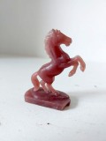 Cal / calut - figurina veche romaneasca, anii 70-80, plastic, 6cm