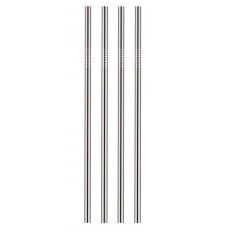 Set 4 paie inox reutilizabile diametru 10 mm