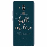 Husa silicon pentru Huawei Mate 10, Fall In Love