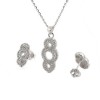 Set Lantisor ,Pandantiv SAPHIRE cod Set140A, Argintboutique