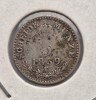 Austria 5 Kreuzer 1859 moneda din argint km # 2197 AG. 835 tiraj mic rara, Europa