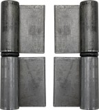 Balamale usa T00341, 80 mm, otel, set 2 buc