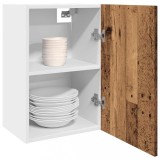 Cumpara ieftin Dulap suspendat &ldquo;Lyon&rdquo;, lemn vechi, 40x31x60 cm, lemn prelucrat