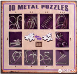 Set de 10 Puzzle-uri 3D - Metal - Purple | Eureka