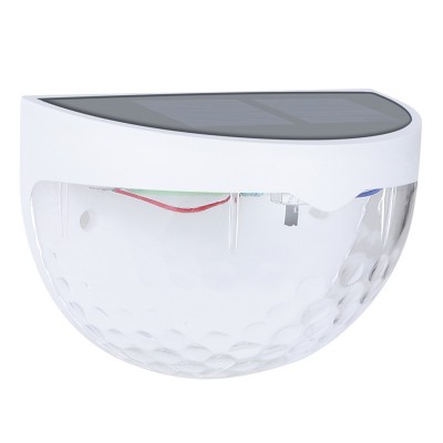 Set 2x Lampa solara de perete 6LED, Flippy, carcasa alba, lumina alb cald foto