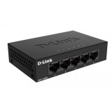 Switch cu 5 porturi Gigabit 10 Gbps 2000 MAC fara management D-Link - DGS-105GL SafetyGuard Surveillance