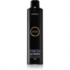 Montibello Decode Finish Ultimate Spray fixativ pentru păr cu fixare foarte puternică rezistent la umezeala 400 ml