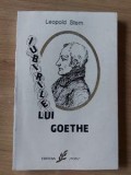 Iunirile lui Goethe Leopold Stem