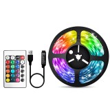 Cumpara ieftin Banda LED Ambilight pentru iluminare fundal TV cu telecomanda si alimentare USB
