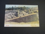 Carte poștală veche Liban &ndash; Baalbek, Pierre de Midi (cel mai probabil din perioada 1900&ndash;1940), Necirculata, Printata