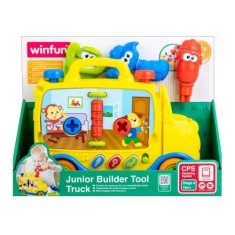 Jucarie bebelus camion cu forme lumini si sunete Winfun 000795 foto