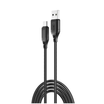 Cablu Date si Incarcare USB-A - USB-C XO Design NB235, 18W, 1m, Negru foto