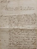 SCRISOARE a Mitropolitului ALEXANDRU STERCA ȘULUȚIU din anul 1857