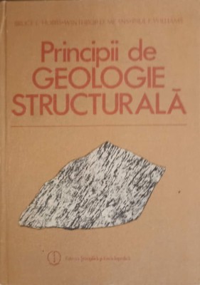 PRINCIPII DE GEOLOGIE STRUCTURALA-BRUCE E. HOBBS-216758 foto