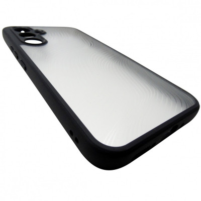 Husa spate Dux Ducis Aimo Series policarbonat transparent si TPU negru pentru Samsung Galaxy A54 foto