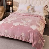 Cumpara ieftin Patura pufoasa cocolino 200x230cm,roz,pisicute-F084