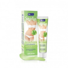 Crema depilatoare, Inelia Ultra Soft, Sensitive, Aloe Vera si d-Panthenol, 125ml foto