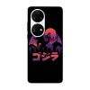Husa compatibila cu Huawei Nova Y70 model Monster Attack, Silicon, TPU, Viceversa, Transparent, Carcasa