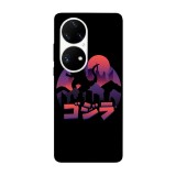Husa compatibila cu Huawei Nova 8i model Monster Attack, Silicon, TPU, Viceversa, Transparent, Carcasa