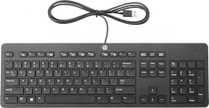 Tastatura HP USB Business Slim, Negru NewTechnology Media foto