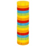 Joc Jenga cu piese din lemn Turnul Rotund, Goki