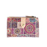 Cumpara ieftin Portofel dama din pluta cu imprimeu Tiles