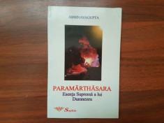 Abhinavagupta Paramarthasara Esenta suprema a lui Dumnezeu foto