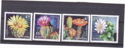 FLORI DE CACTUS,SERIE COMPLETA,2017,Lp.2160,MNH. foto