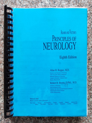 Adams And Victor&amp;#039;s Principles Of Neurology Eight Edition - Allan H. Ropper, Robert H. Brown ,553898 foto