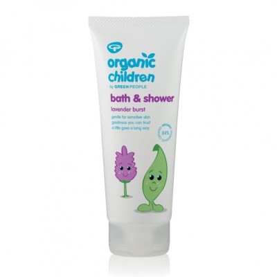 Gel de dus si spuma de baie cu lavanda, pt copii, Green People, 200 ml foto
