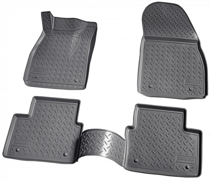 Set de 4 covorase cauciuc 3D stil tavita premium pentru Opel Insignia A 2008-2017