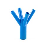 Distribuitor din plastic cu 4 căi pentru unități de spălare sisteme de muls