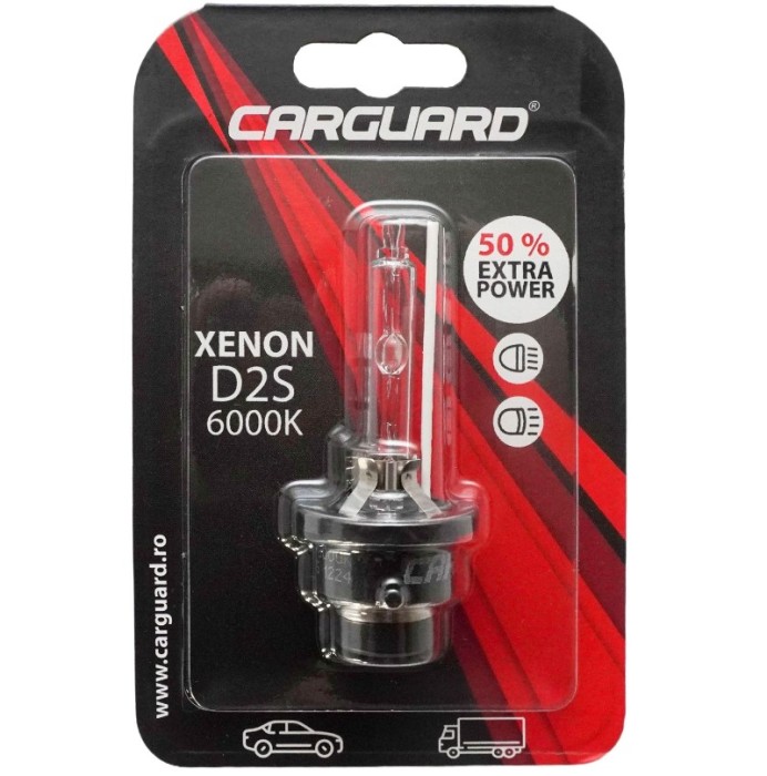 Bec Auto Xenon CARGUARD D2S 6000K